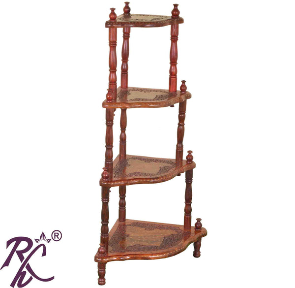 Solid Wood Traditional Corner Stand