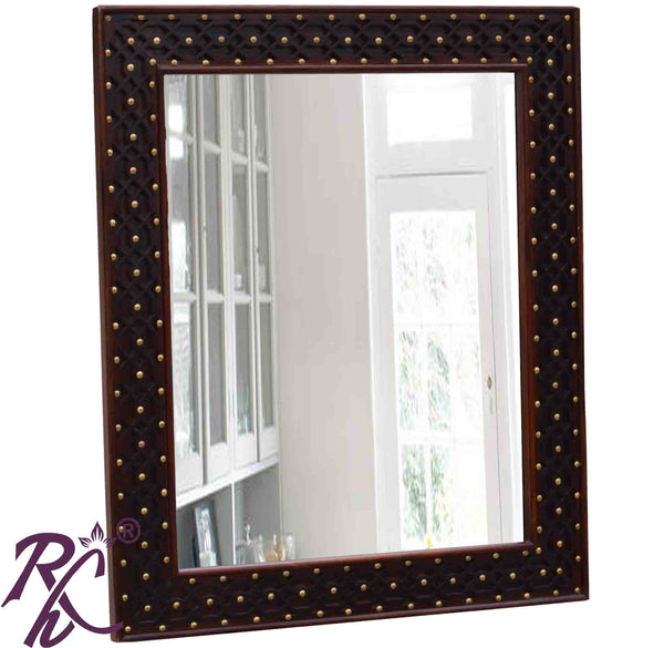 Solid Wood Jiksa Jali Mirror Frame - Main Image