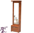 Solid Sheesham Wood Dressing With Mirror Storage