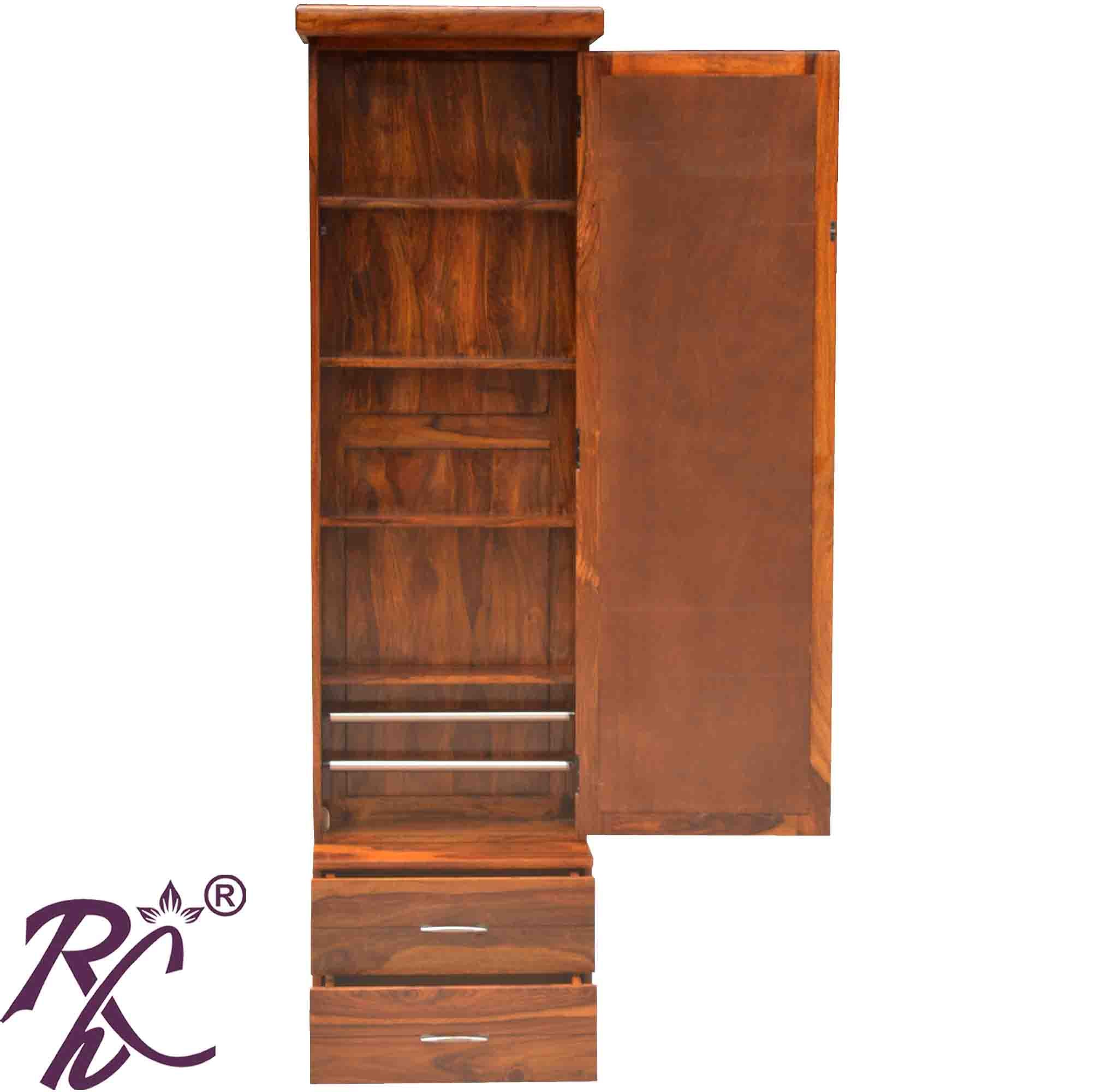 Solid Sheesham Wood Dressing With Mirror Storage