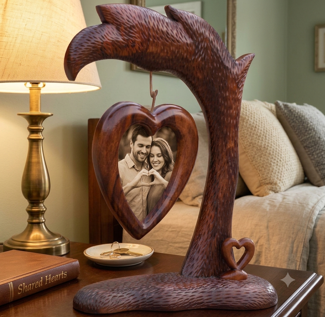 Solid Sheesham Wood Photo Frame Stand