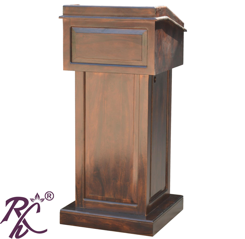 Raj Handicraft Solid Sheesham Wood Podium