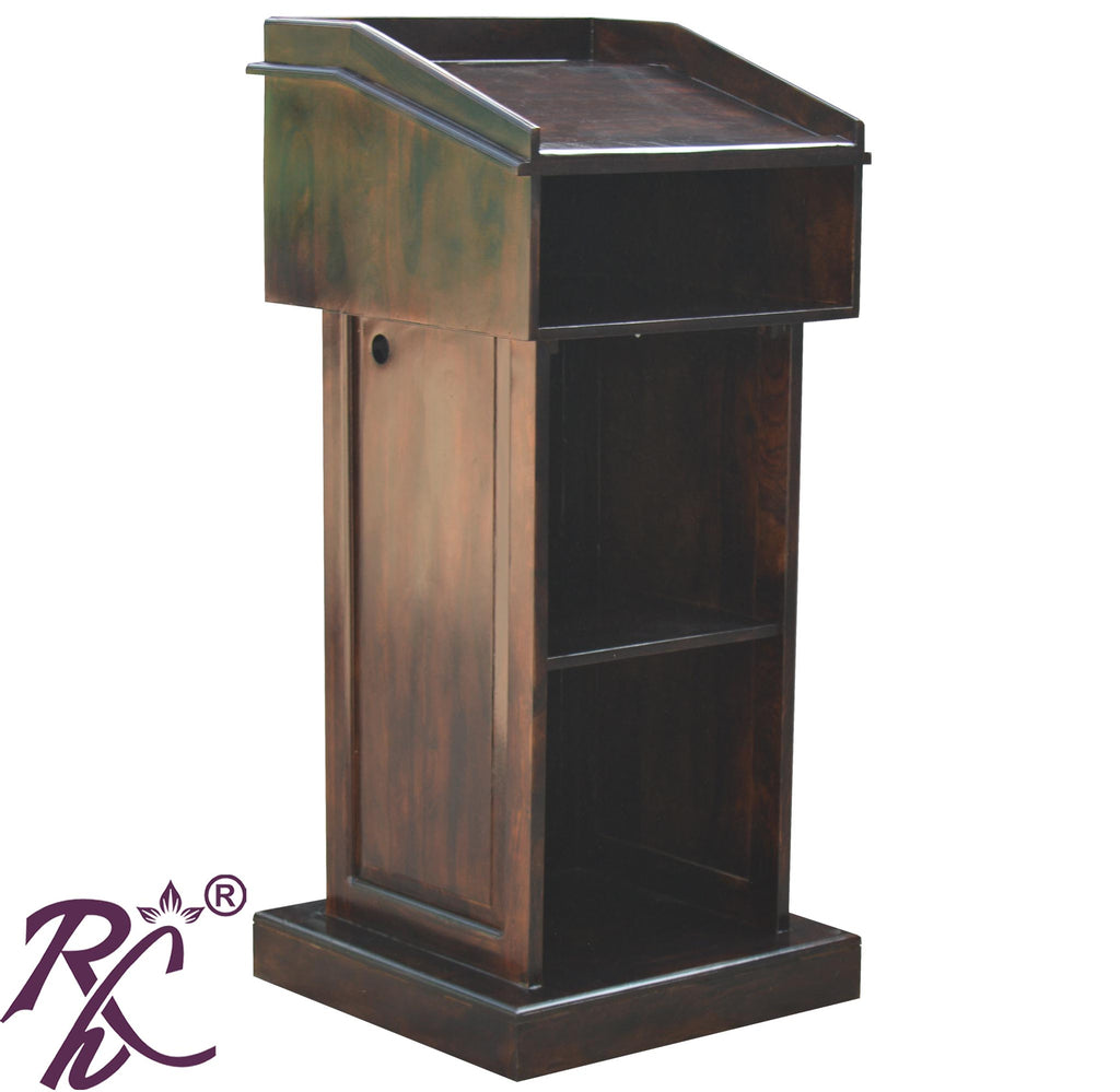 Raj Handicraft Solid Sheesham Wood Podium