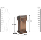 Raj Handicraft Solid Sheesham Wood Podium