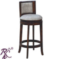 Solid Wood Revolving Bar Chair