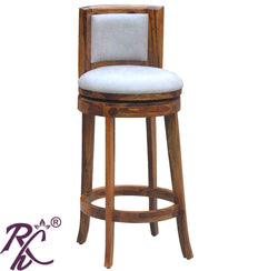 Solid Wood Revolving Bar Chair