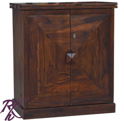 Solid Wood Bar Cabinet
