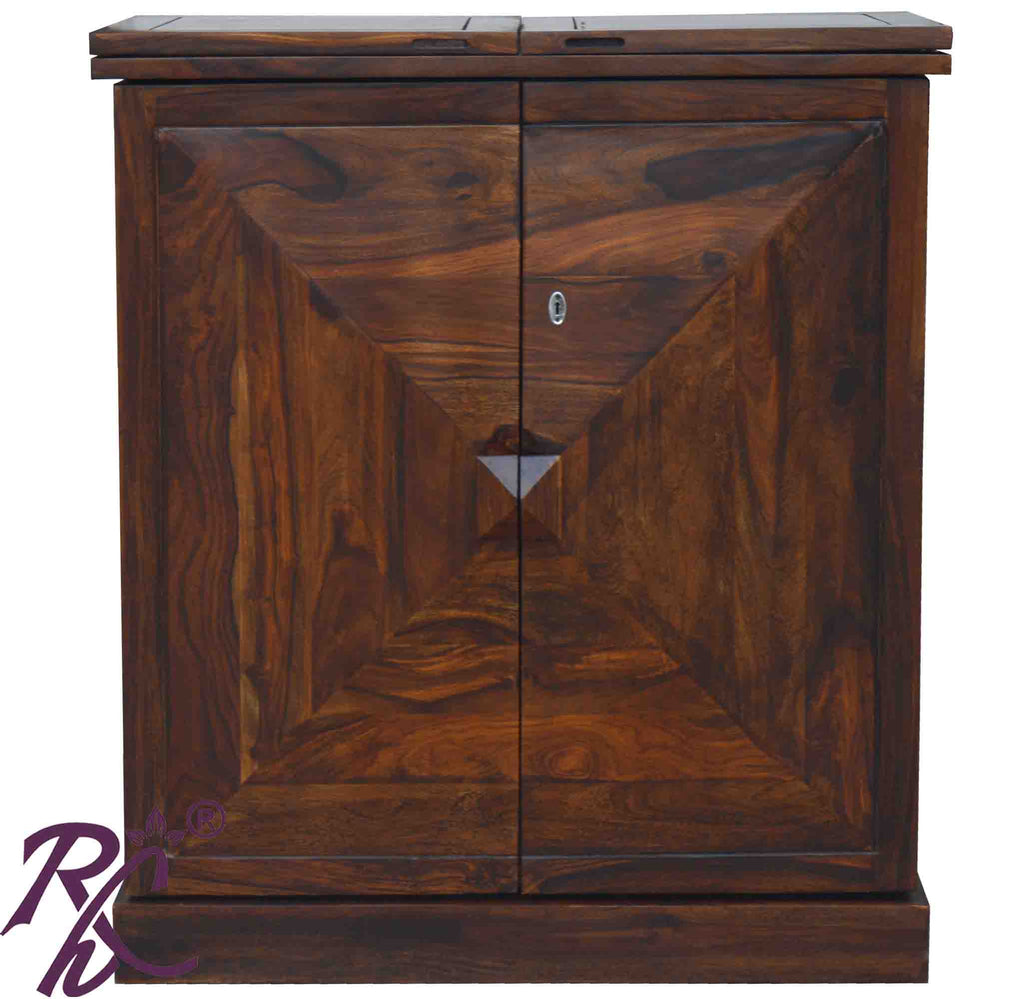 Solid Wood Bar Cabinet