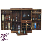 Solid Wood Bar Cabinet