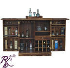 Solid Wood Bar Cabinet