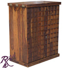 Solid Wood Royale Cadbury Door Design Bar Cabinet