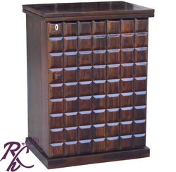 Solid Wood Small Bar Cabinet