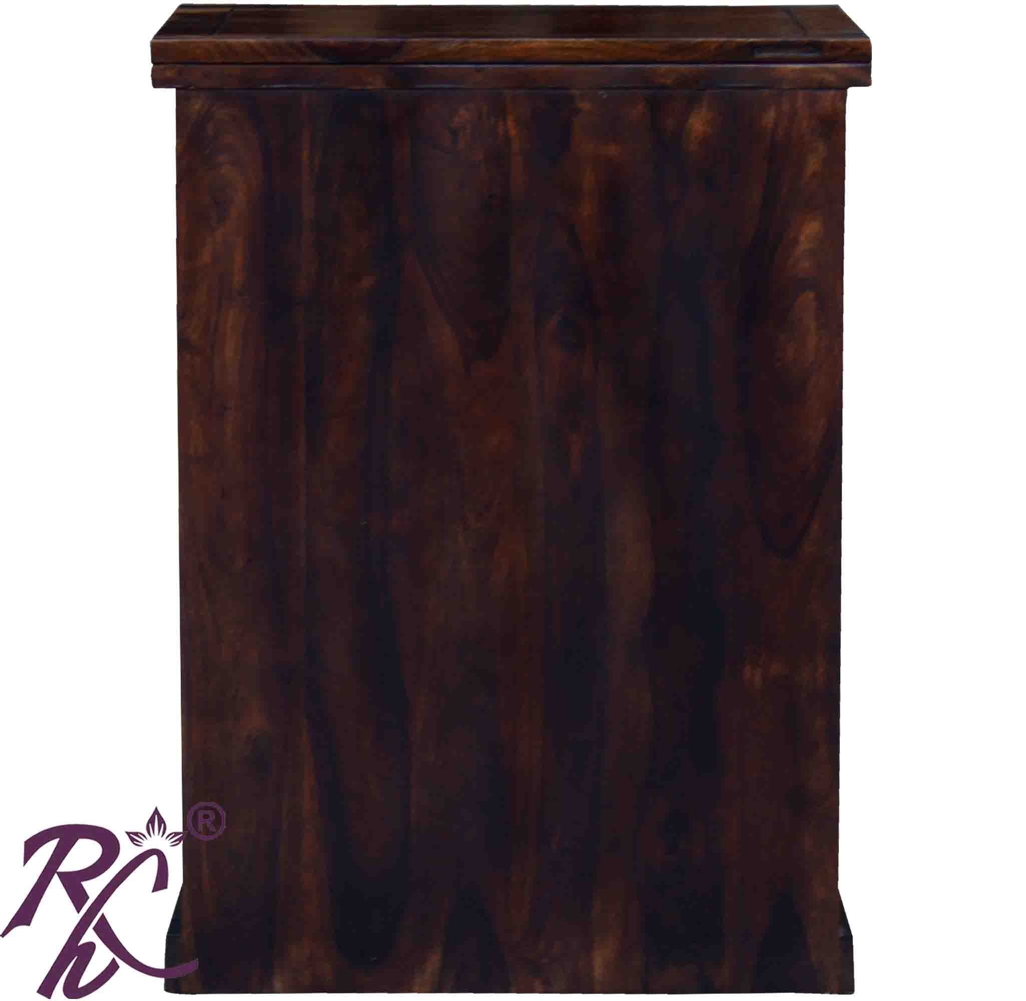 Solid Wooden Wood Bakhra Door Design Small Bar Cabinet