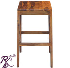 Solid Wood Bar Stool Wooden Top