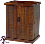 Solid Wood Small 2 Door Bar Cabinet