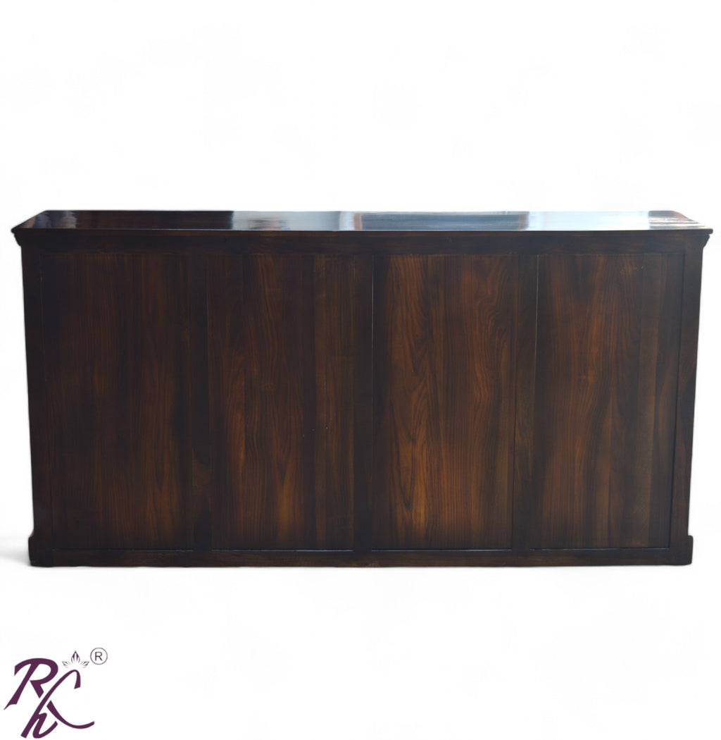 Solid Wood Brass Bakhra Sideboard