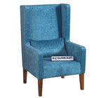 Solid Wooden Wing Chair | Wing Sofa