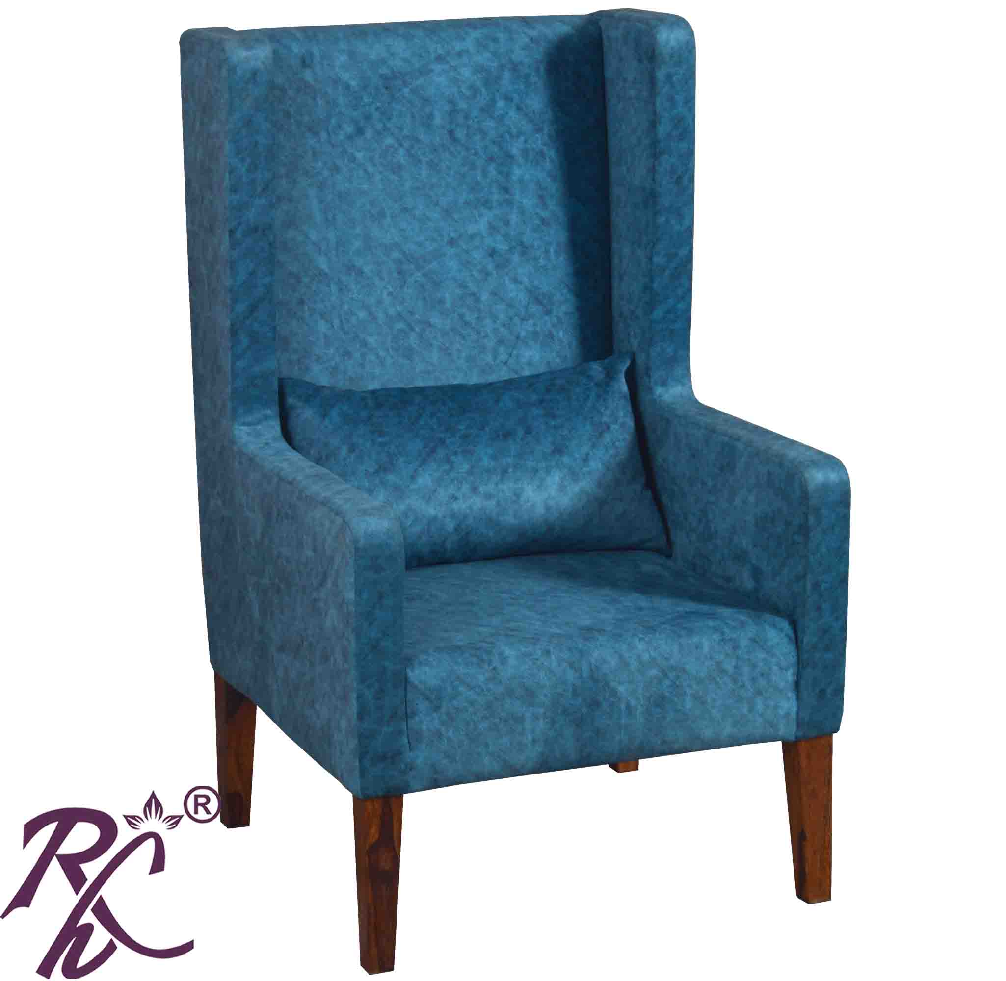 Solid Wooden Wing Chair | Wing Sofa