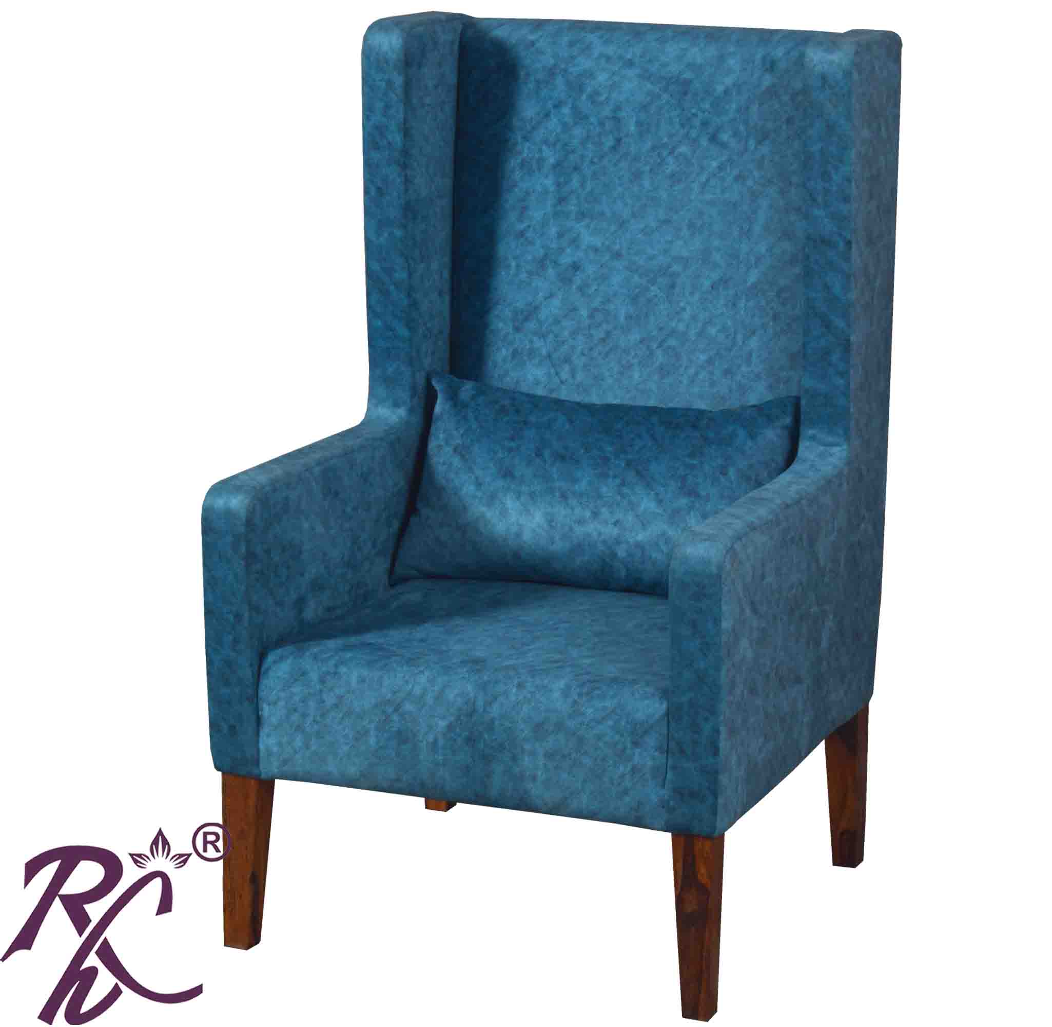 Solid Wooden Wing Chair | Wing Sofa