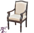 Solid Sheesham Wood Carving Arm Chair