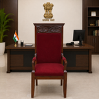 Solid Wood King Arm & Easy Chair