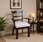 Solid Wood Arm Chair Cushion Top for Living Room