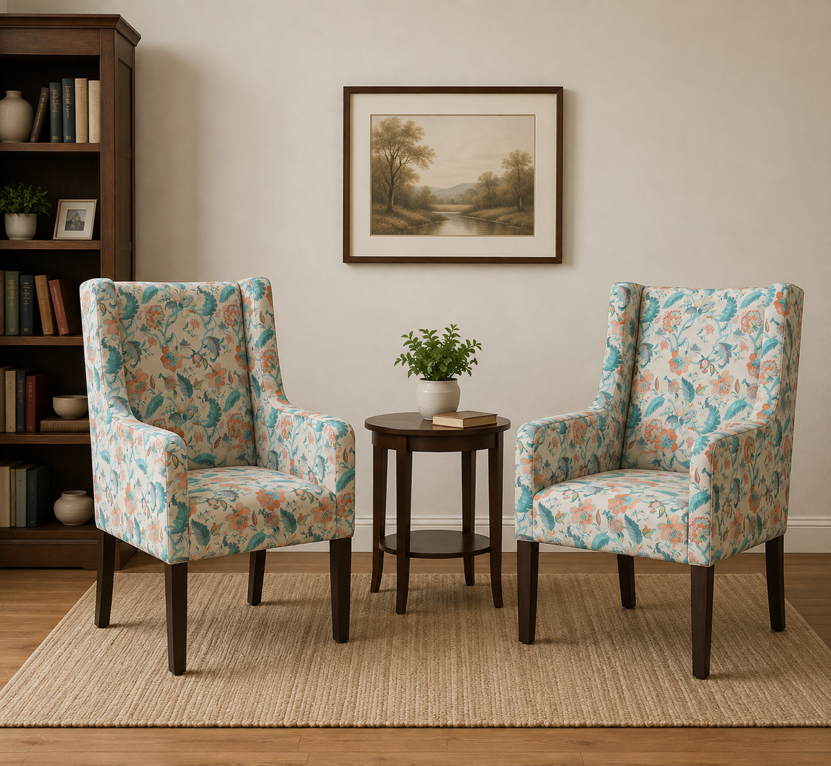 Solid Wood Comfortable Arm Chair