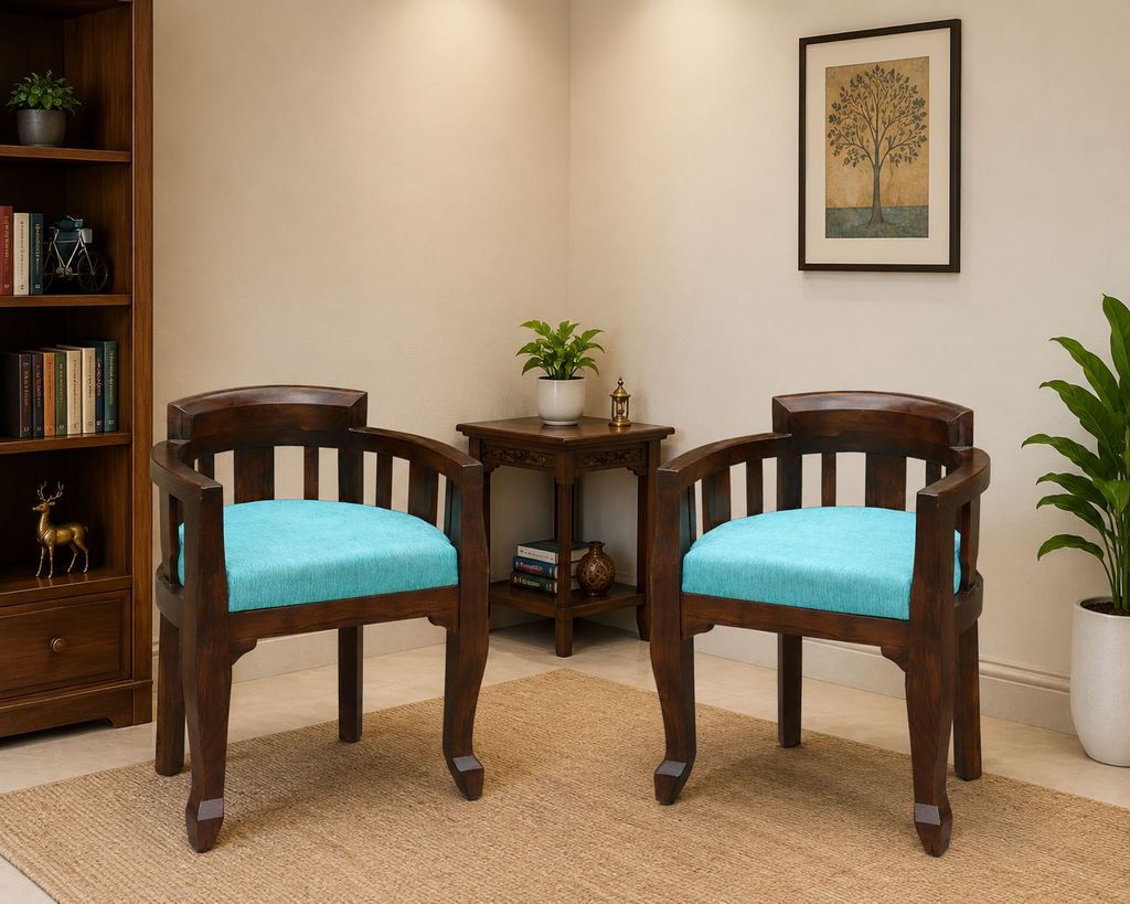 Solid Wood Arm Chair Cushion Top