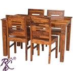 Sheesham Wooden Dining 4 Seater Set