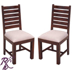 Solid Wood Dining Chair Set of (2 piece)