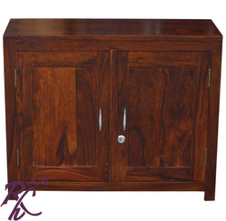 Solid Wooden Cabinet 2 Doors