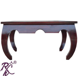 Solid Wood Scorpion Sq. Center Table Wooden Top