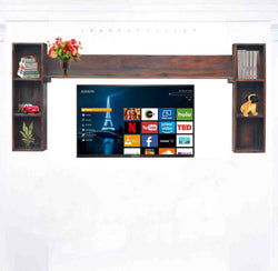 Solid Wood Hailey Wall-Mounted Tv Unit