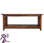 Solid Wood XX Design Center Table