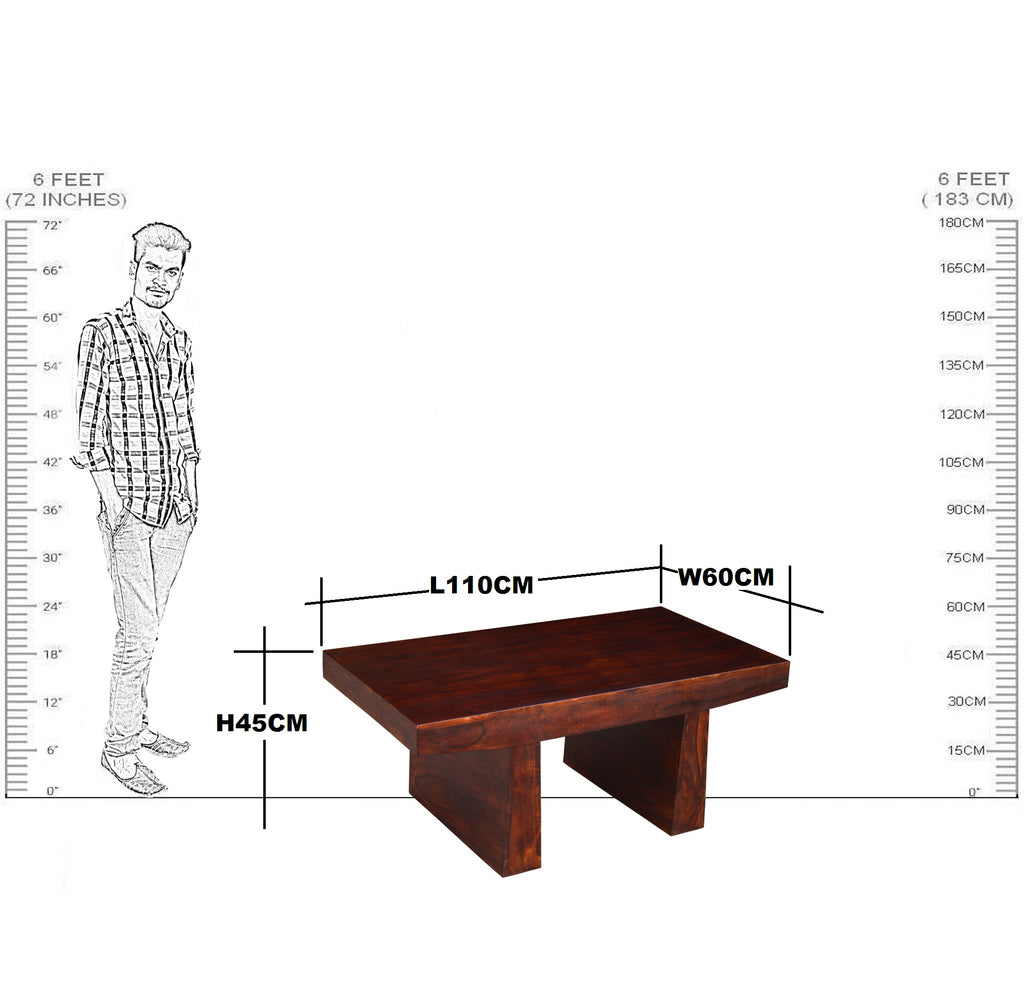 Solid wood Coffee Table Small