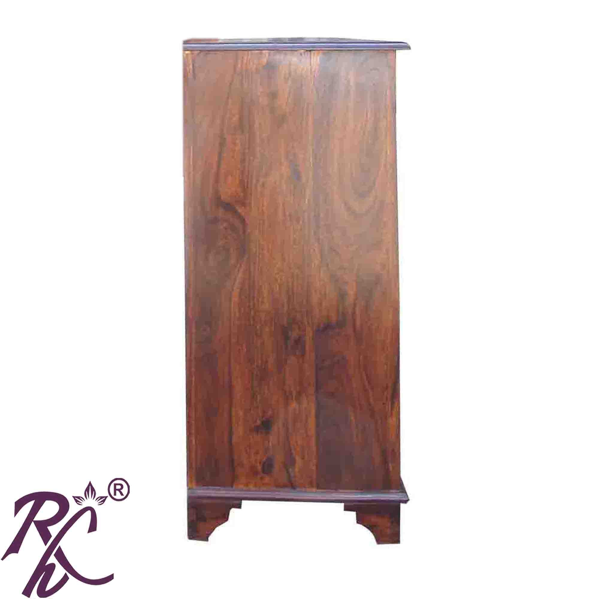 Solid Wood Ferna Sideboard Wooden Jali 2 Doors