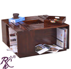 Solid Wood Crate Design Coffee Table