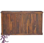 Solid Wood Wood Bakhra Design Sideboard 3 Doors 3 Drawers