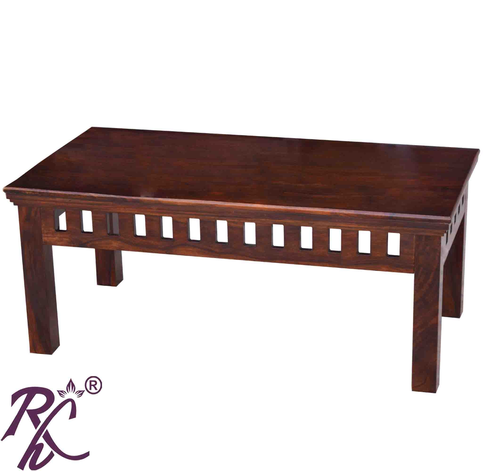 Solid Wood Kubera Center Table