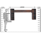Solid Wood Hailey Wall-Mounted Tv Unit