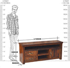 Solid Wood Adolph Tv Unit