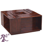 Solid Wood Crate Design Coffee Table