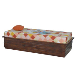 Solid Wood Diwan Bed With Storage Single