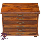 Solid Wood Chest of 6 Drawers Small for Office Use
