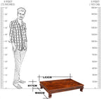 Solid Sheesham Wood Bajot / Wooden Chowki