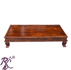 Solid Sheesham Wood Bajot / Wooden Chowki