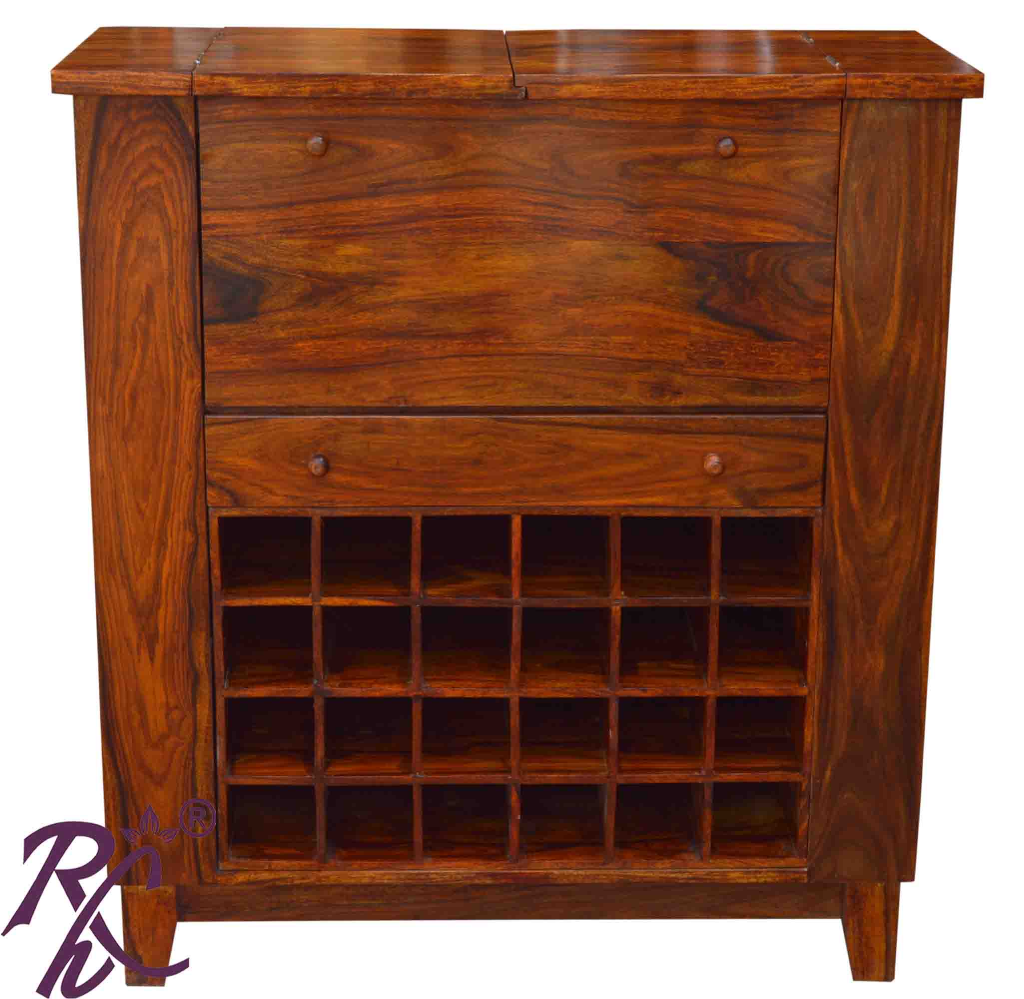 Solid Wood Durban Bar Unit