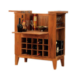 Solid Wood Durban Bar Unit