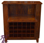 Solid Wood Durban Bar Unit