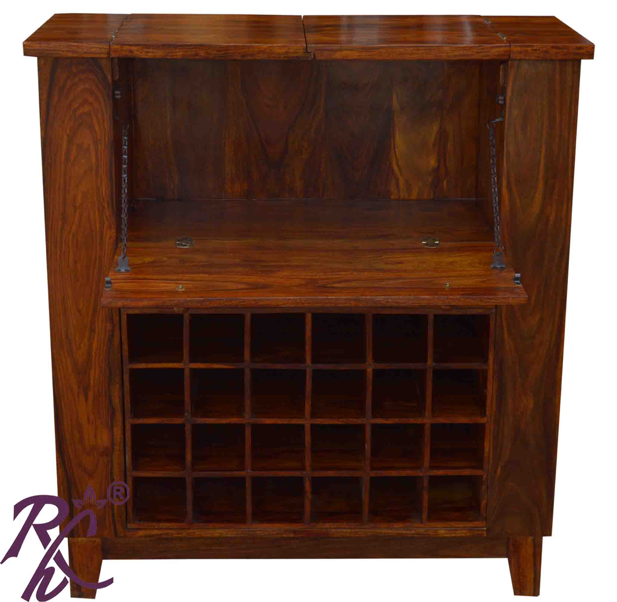 Solid Wood Durban Bar Unit